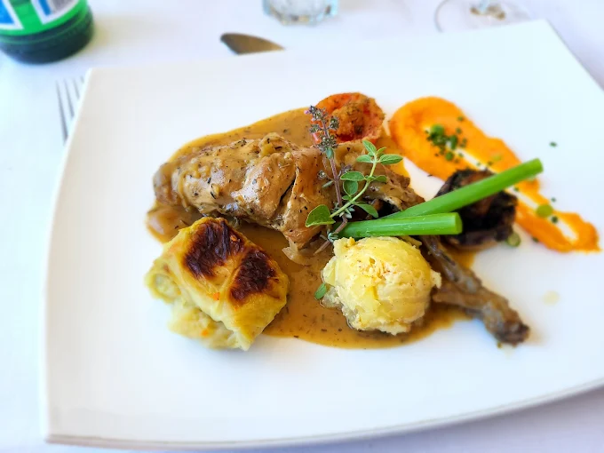 Plats méditerranéens préparés maison, restaurant Le Beauséjour Gorbio